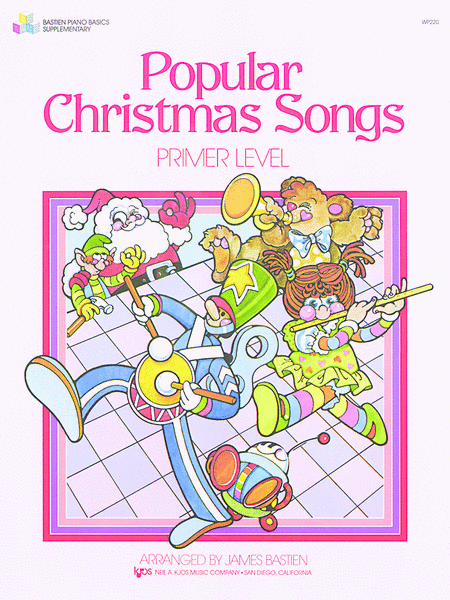 Popular Christmas Songs, Primer Level by James Bastien Piano Method - Sheet Music