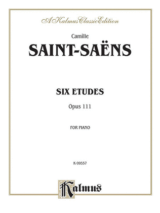 Book cover for Six Etudes, Op. 111