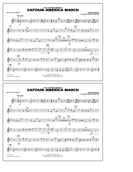Captain America March - Bells/Xylophone