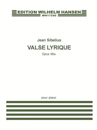 Book cover for Valse Lyrique Op.96a