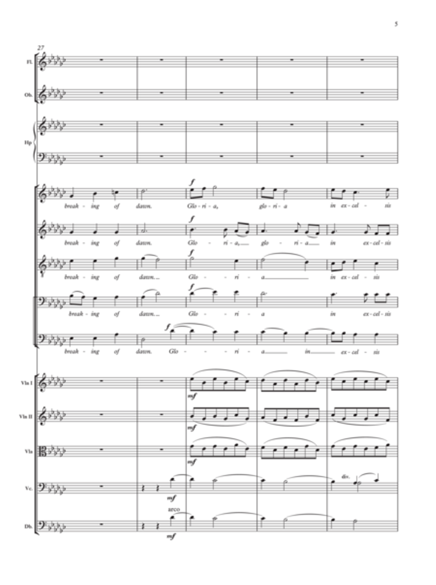 Candlelight Carol Choir scores gallery preview page 5