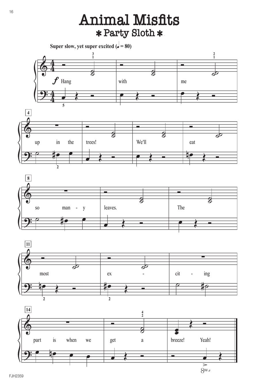 Eureka! Easy Piano scores gallery preview page 7