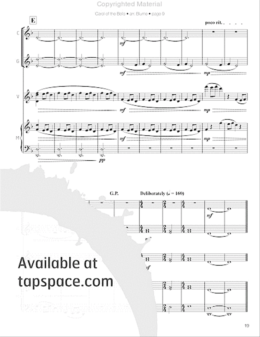 Winterludes for Two Winterludes for Two Marimba scores gallery preview page 22