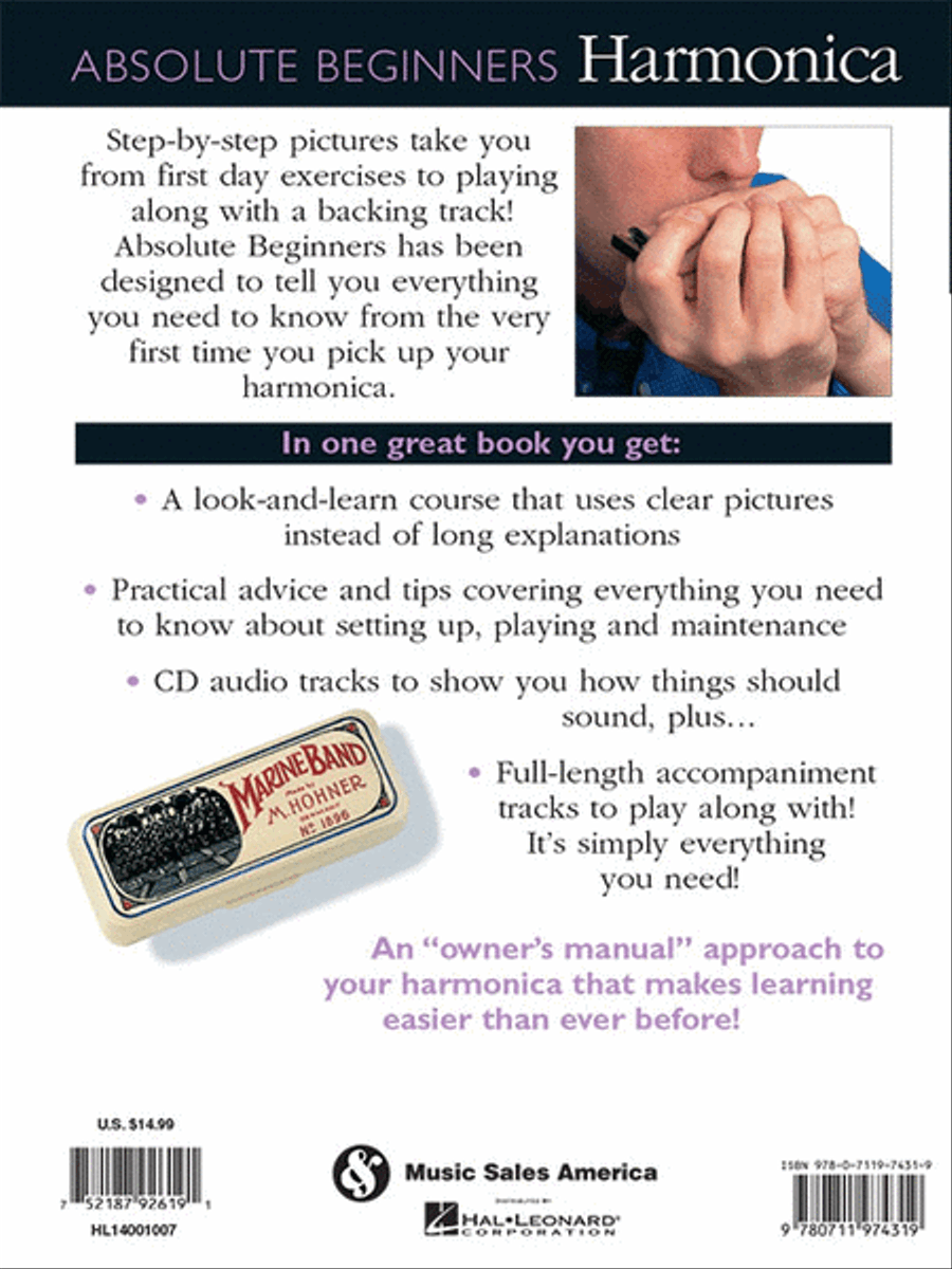 Absolute Beginners – Harmonica Harmonica scores gallery preview page 7