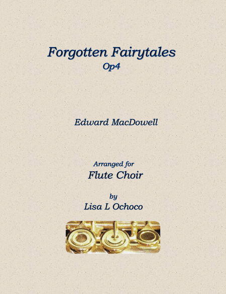 Forgotten Fairytales Op4 for Flute Choir image number null