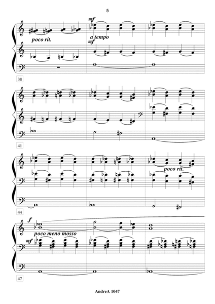 Prayer and Toccata for Organ (A4 Trim Size) image number null