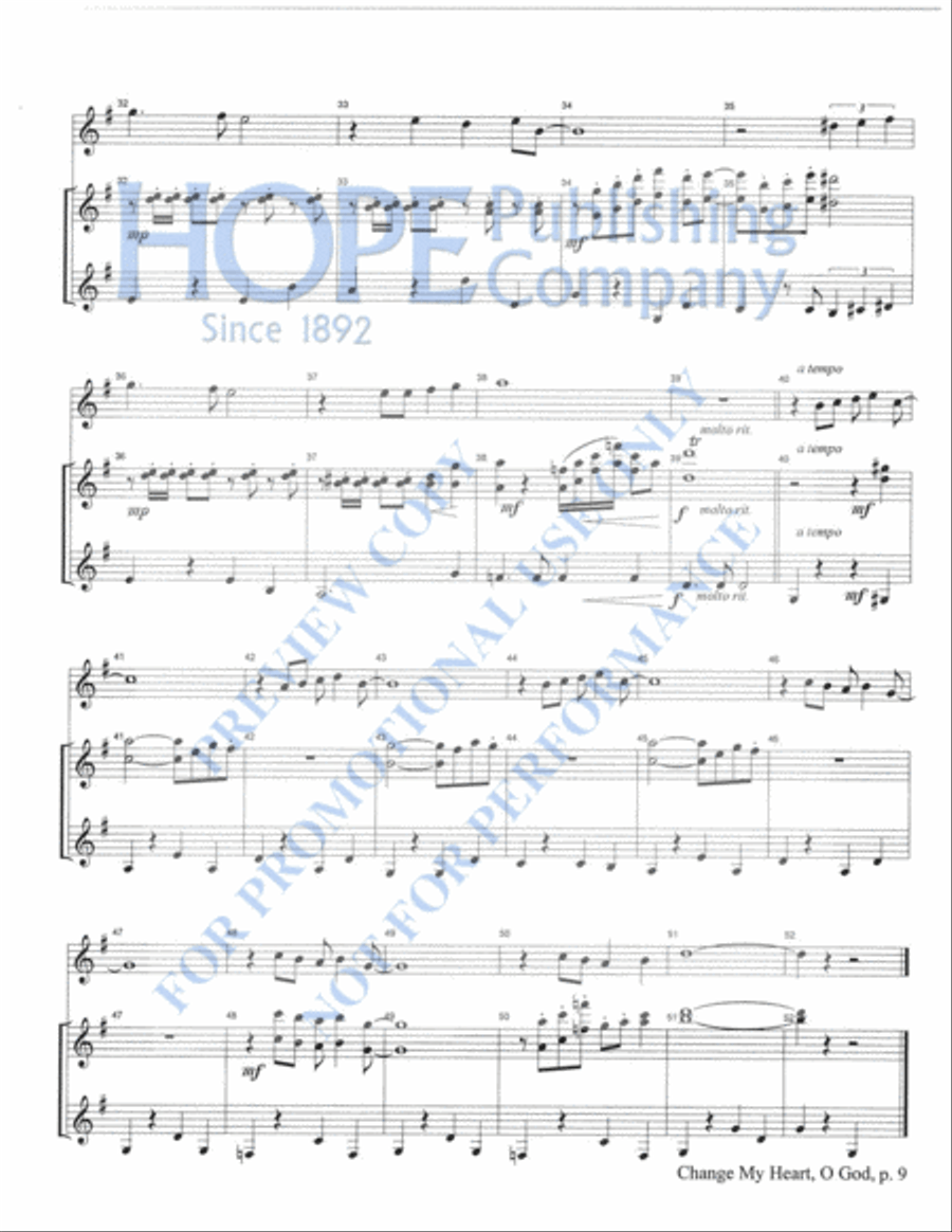 Praise Him with Instruments Orchestra scores gallery preview page 12