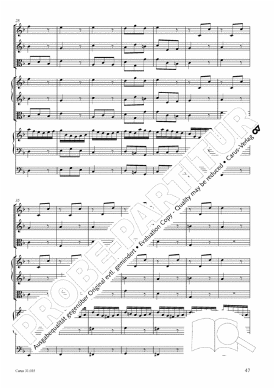 Soul and spirit are astounded (Geist und Seele wird verwirret) English Horn scores gallery preview page 48