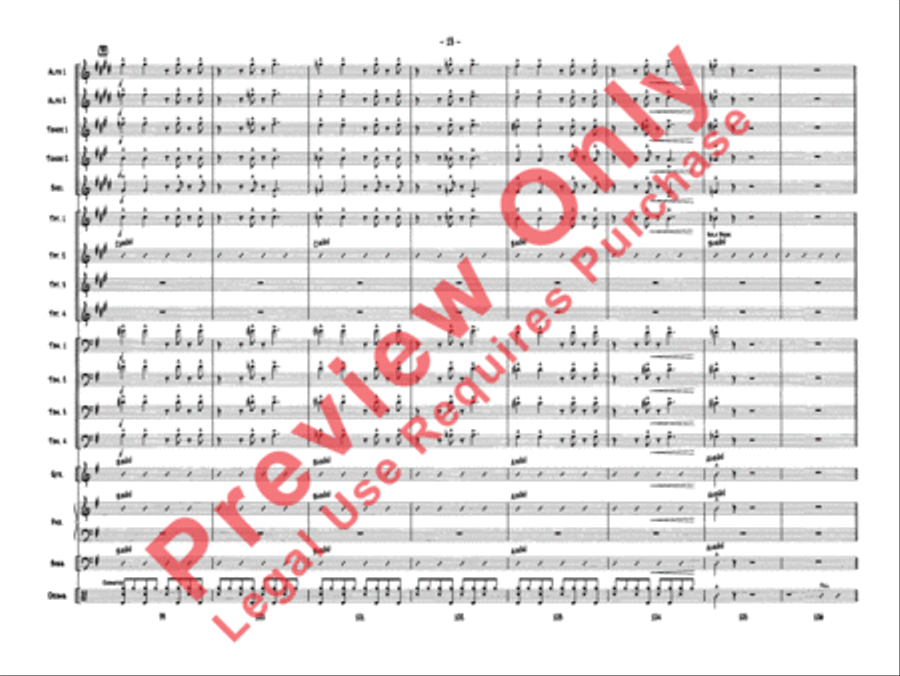 One Mint Julep Jazz Ensemble scores gallery preview page 16