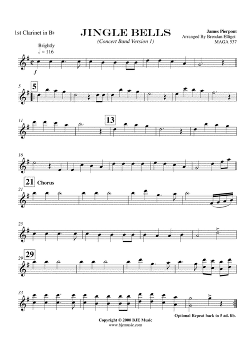 Jingle Bells - Concert Band Score and Parts PDF image number null