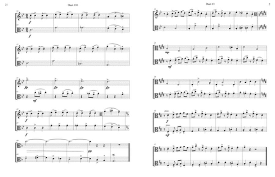 Jazz Viola Duet Book 3 in Brass keys