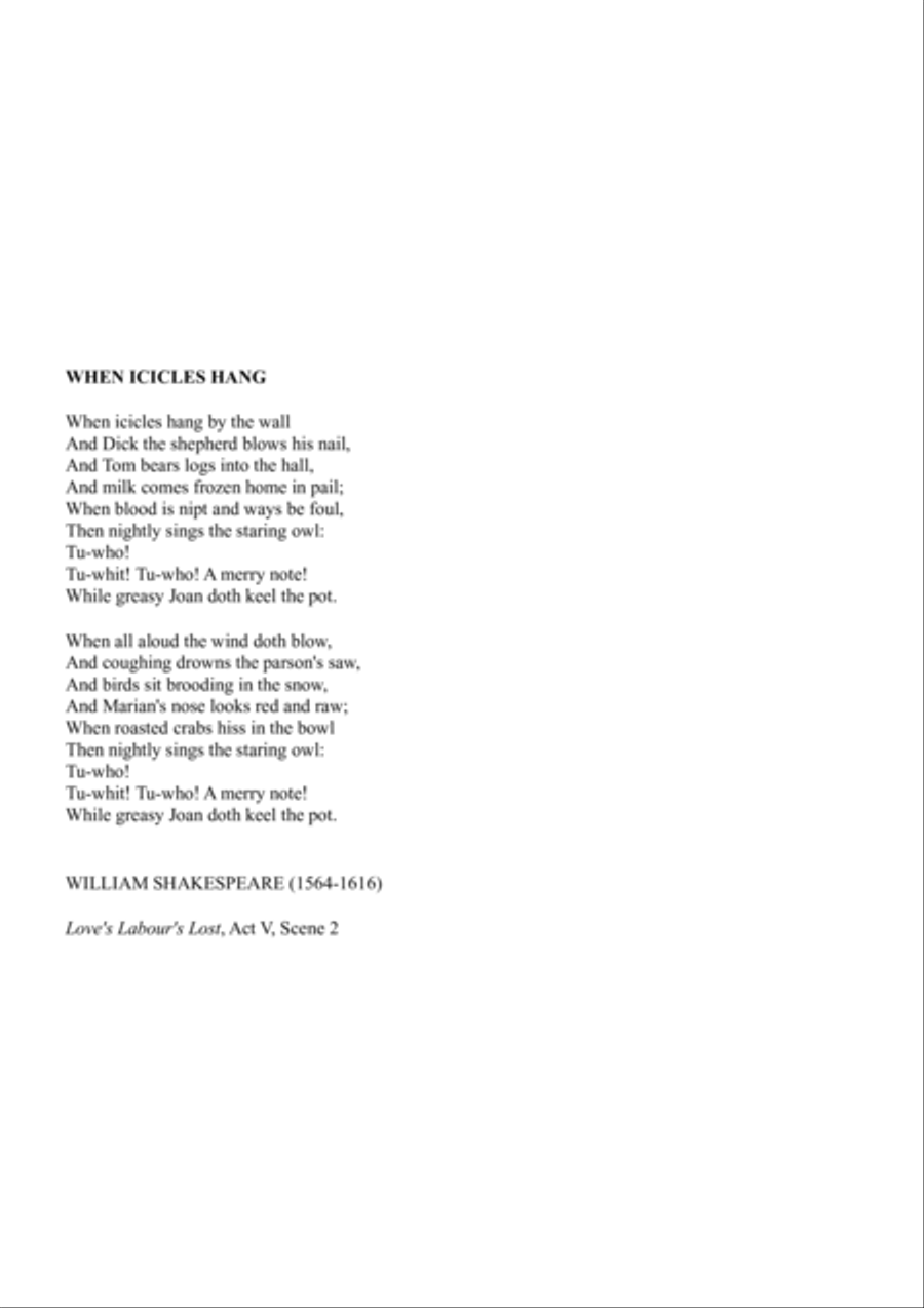When Icicles Hang Voice scores gallery preview page 2