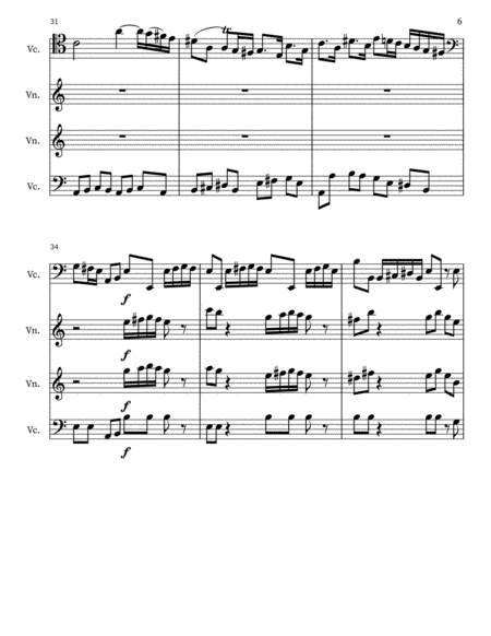 Vivaldi Cello Concerto in A Minor RV419 image number null