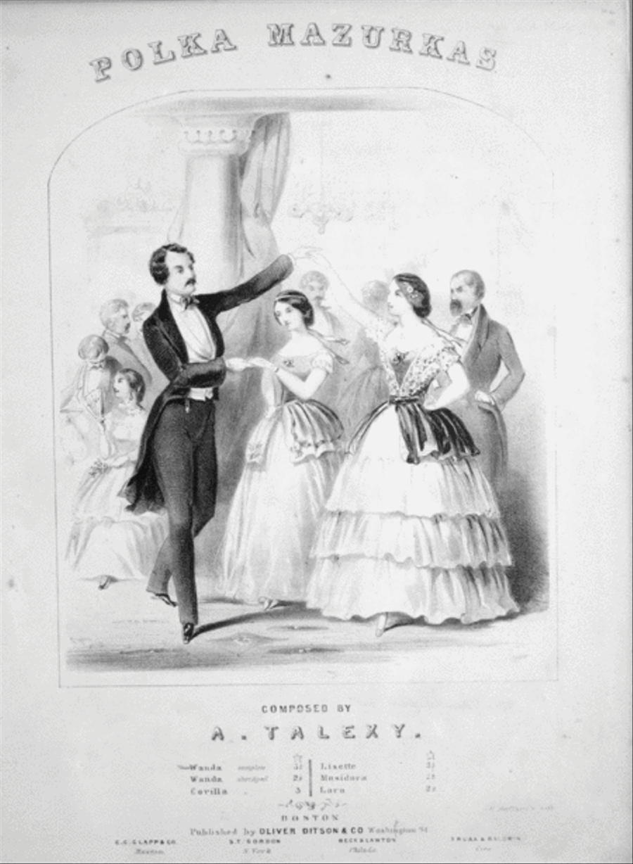 Polka Mazurkas. Wanda Piano Solo scores gallery preview page 1