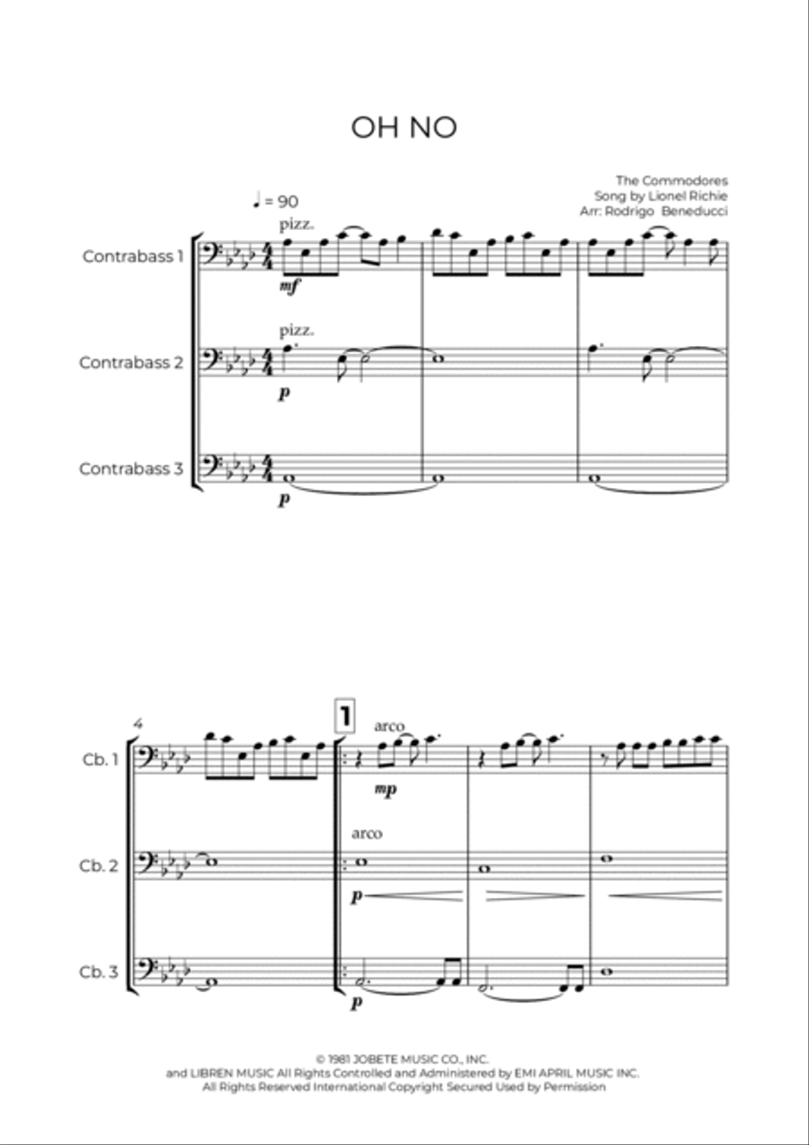 Oh No String Trio scores gallery preview page 2