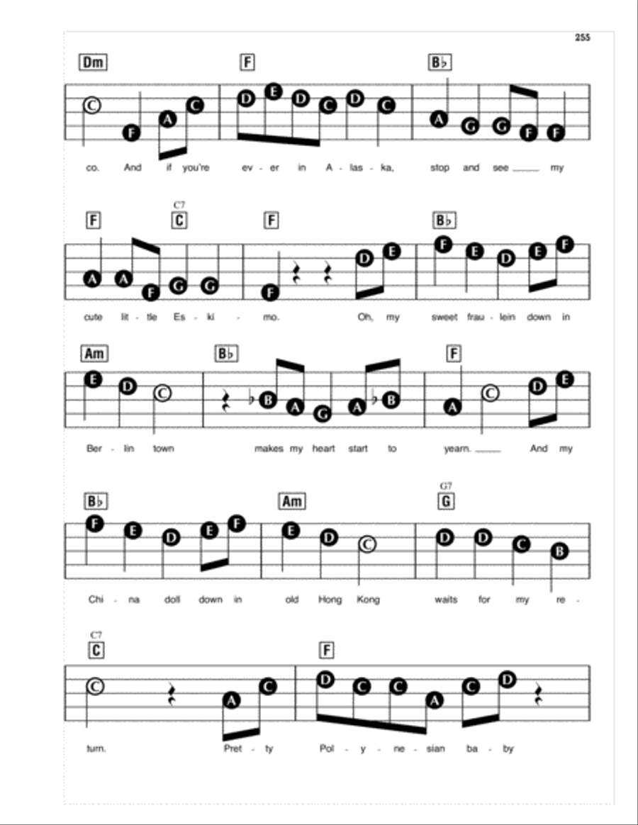 Travelin' Man Travelin' Man Electronic Keyboard scores gallery preview page 2