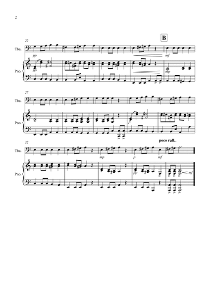 Beethoven Symphony No.7 (slow movement) for Tuba and Piano image number null