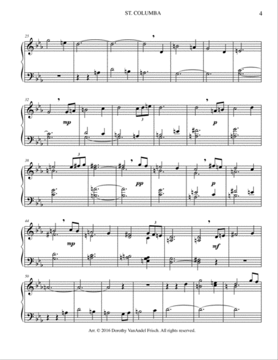 Five Easy Communion Pieces for Piano Piano Solo scores gallery preview page 5