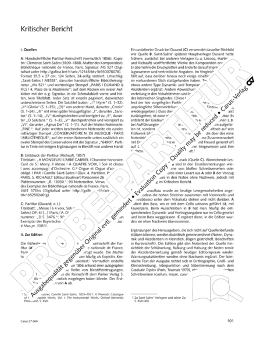 Messe a quatre voix 4-Part scores gallery preview page 112