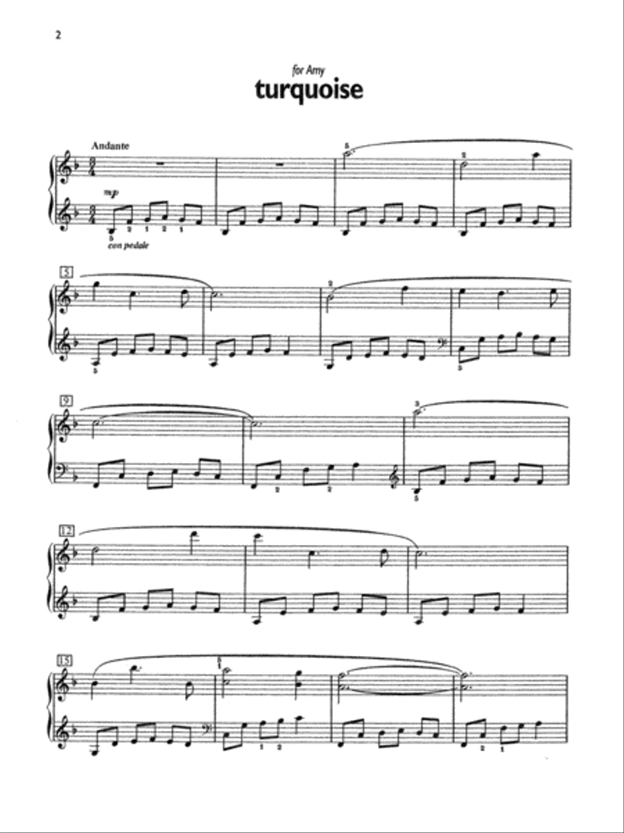 A Splash of Color, Book 2 Piano Solo scores gallery preview page 2