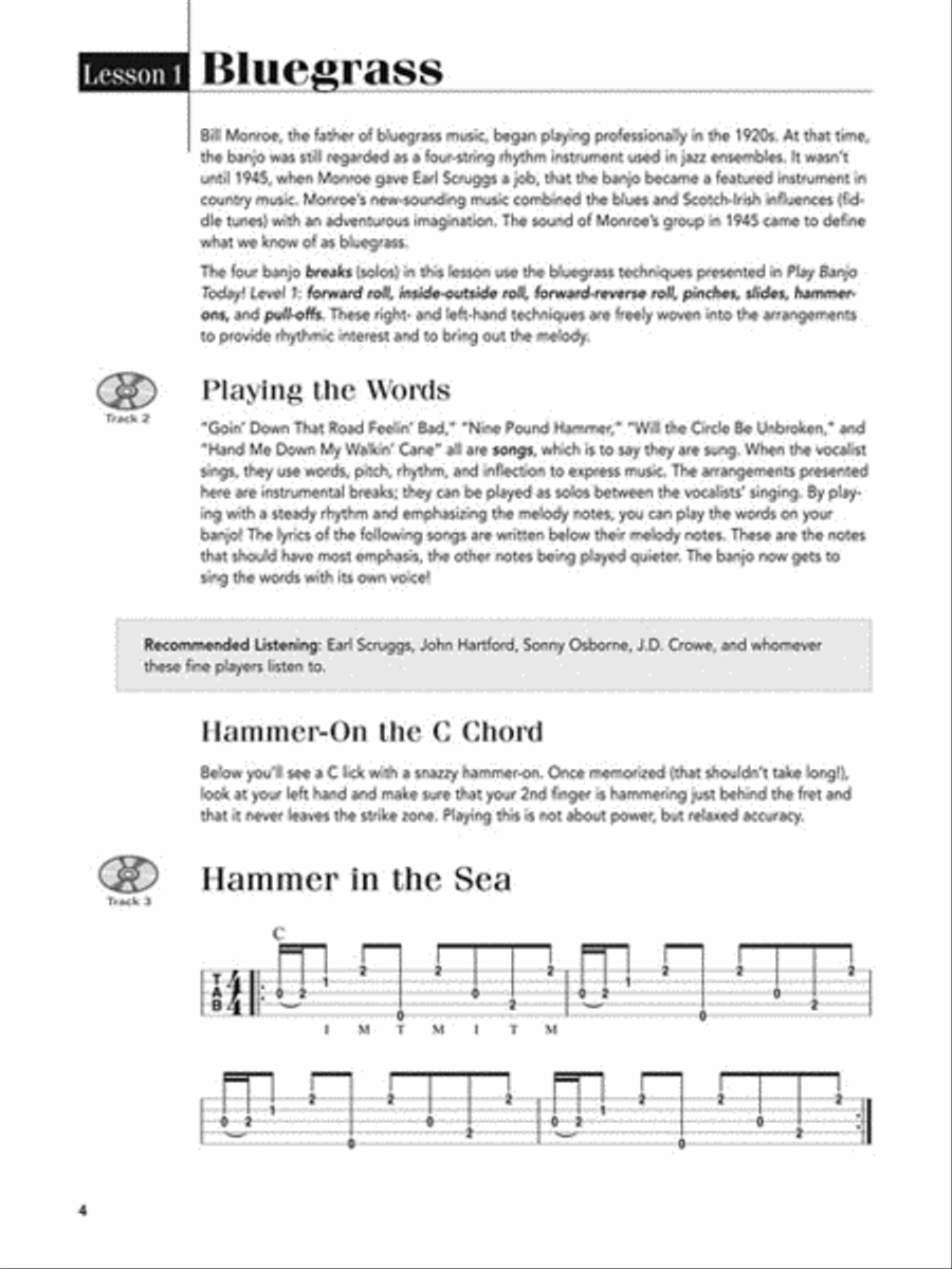 Play Banjo Today! Banjo scores gallery preview page 3