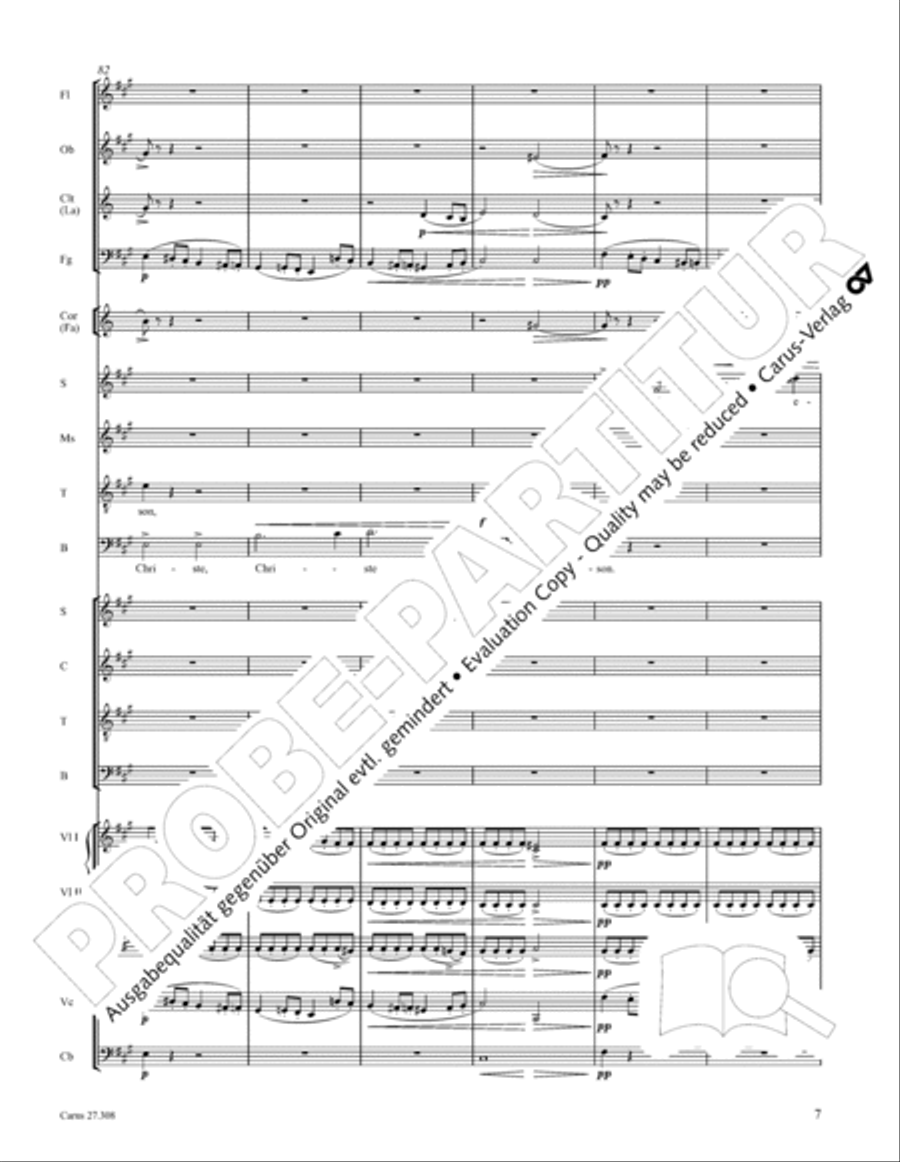Messa da Requiem 4-Part scores gallery preview page 13