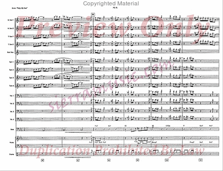 Ruby, My Dear Big Band scores gallery preview page 16