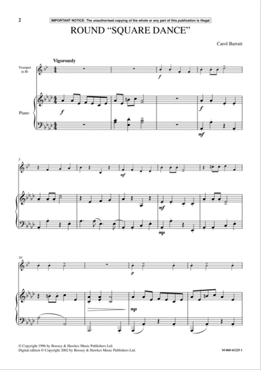 Round Square Dance Round Square Dance School and Community scores gallery preview page 2