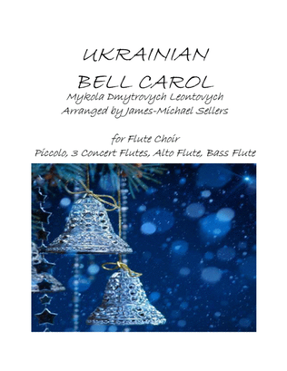 Book cover for Ukrainian Bell Carol for Flute Choir