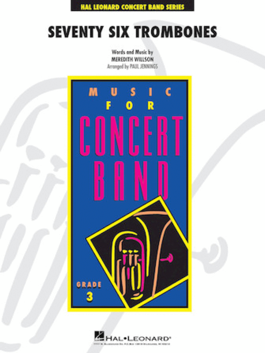 Seventy-Six Trombones Concert Band scores gallery preview page 1