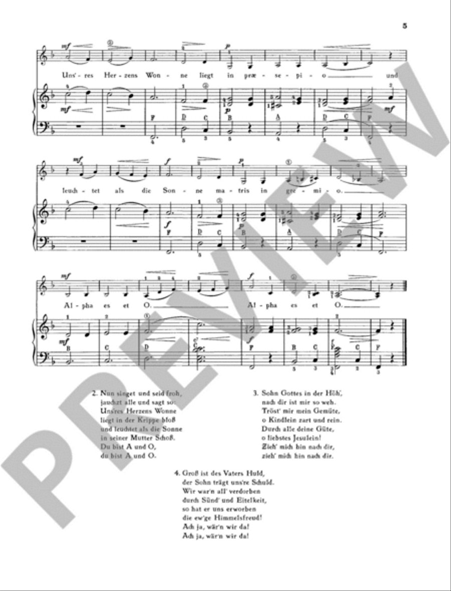 Fröhliche Weihnacht Voice scores gallery preview page 2