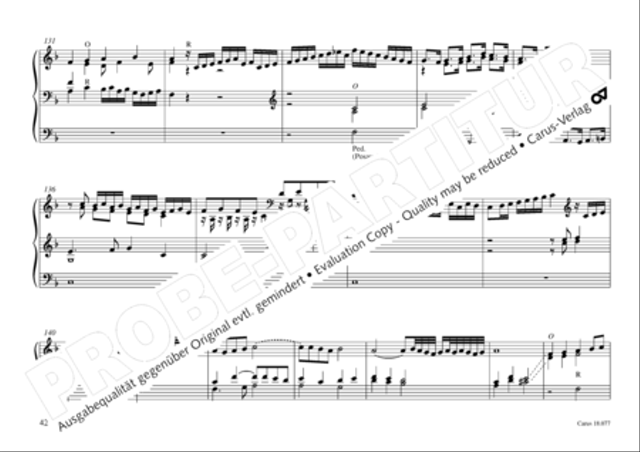 Organ music of the Hasse family Organ Solo scores gallery preview page 43