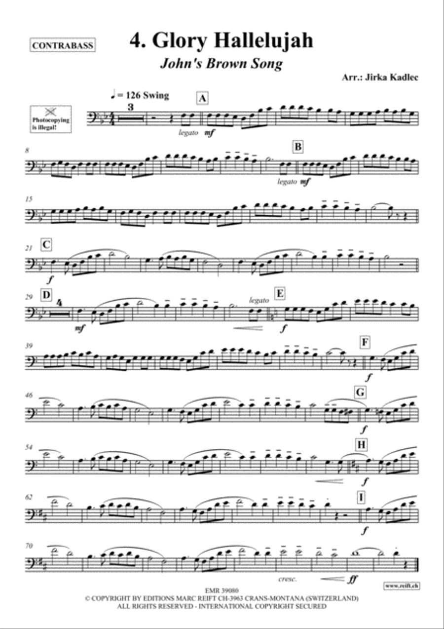 12 Greatest Dance Party Hits Double Bass scores gallery preview page 5