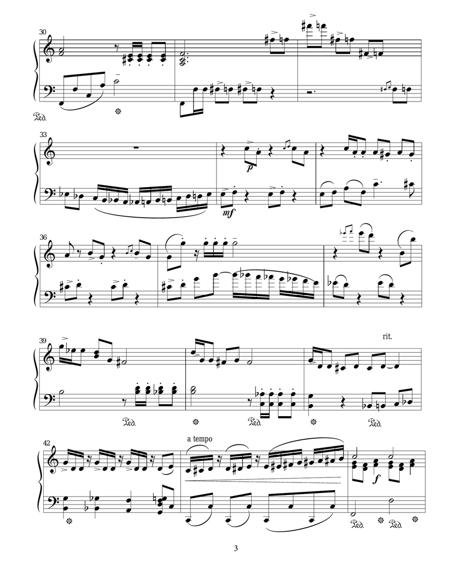 The Little Prince Suite Piano Solo scores gallery preview page 4