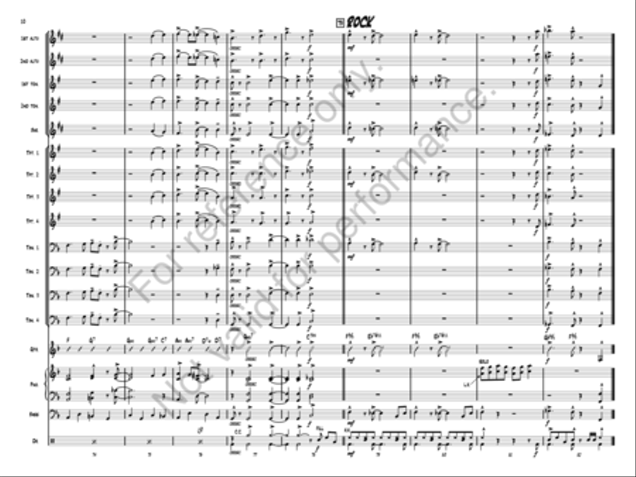 Here We Come A-Caroling Here We Come A-Caroling Jazz Ensemble scores gallery preview page 11