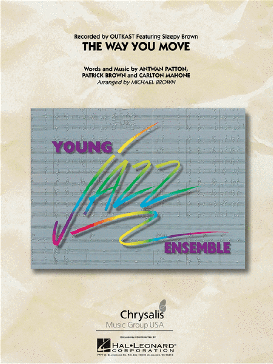 The Way You Move Jazz Ensemble scores gallery preview page 1