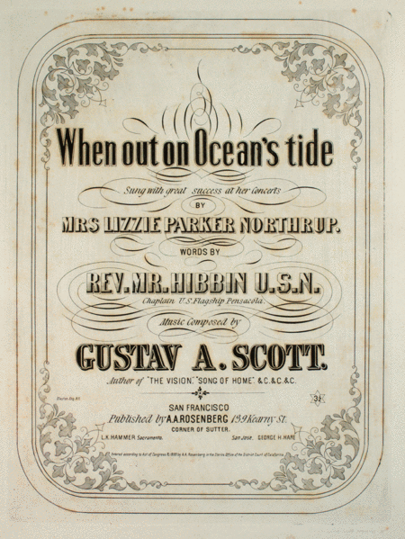 When Out on Ocean's Tide