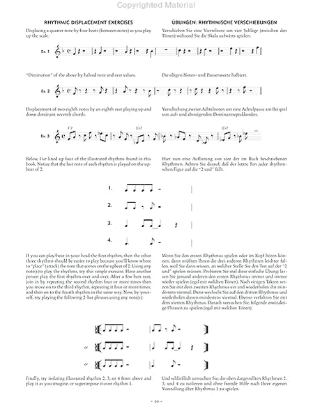 Reading Key Jazz Rhythms -- Clarinet image number null