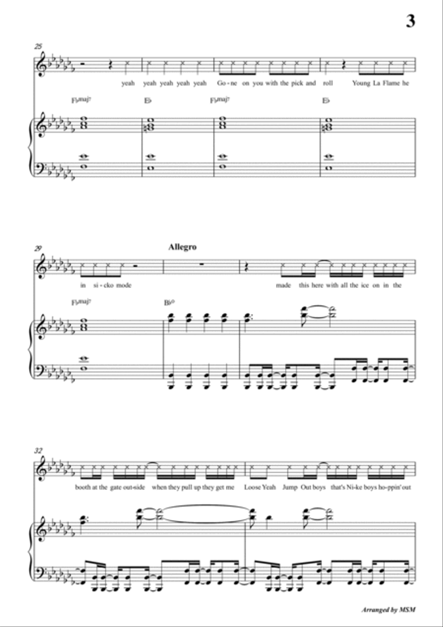 Travis Scott Voice scores gallery preview page 5