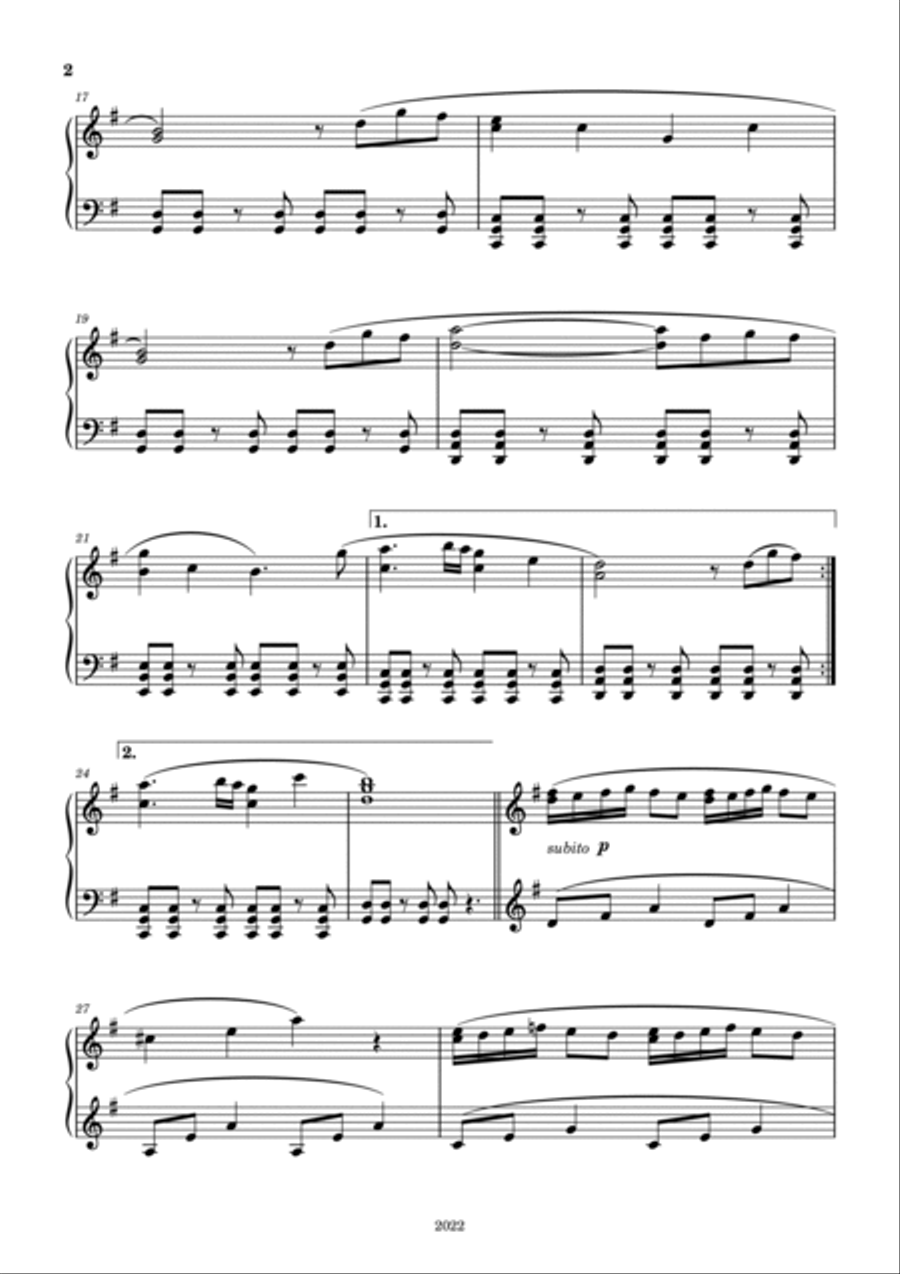 I Am A Girl Like You Piano Solo scores gallery preview page 2