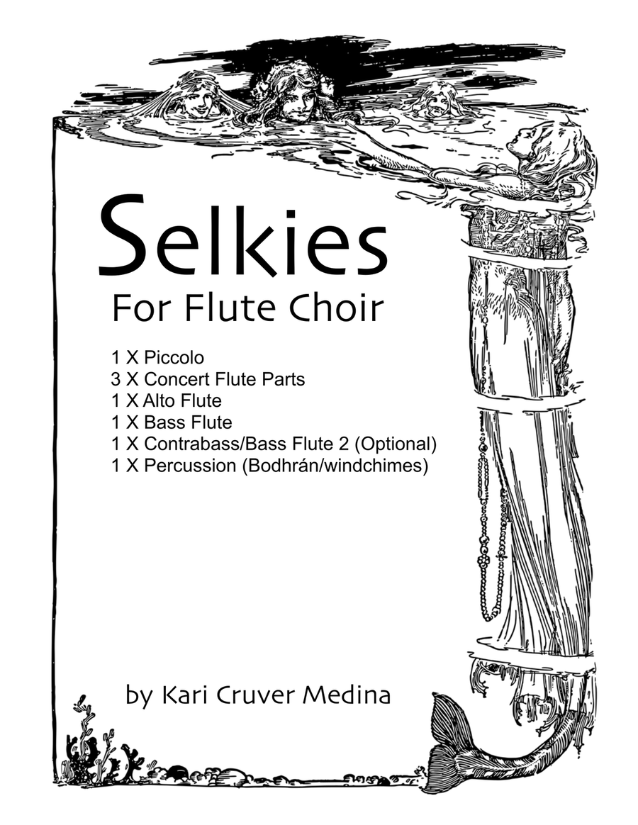 Selkies Flute Choir scores gallery preview page 1