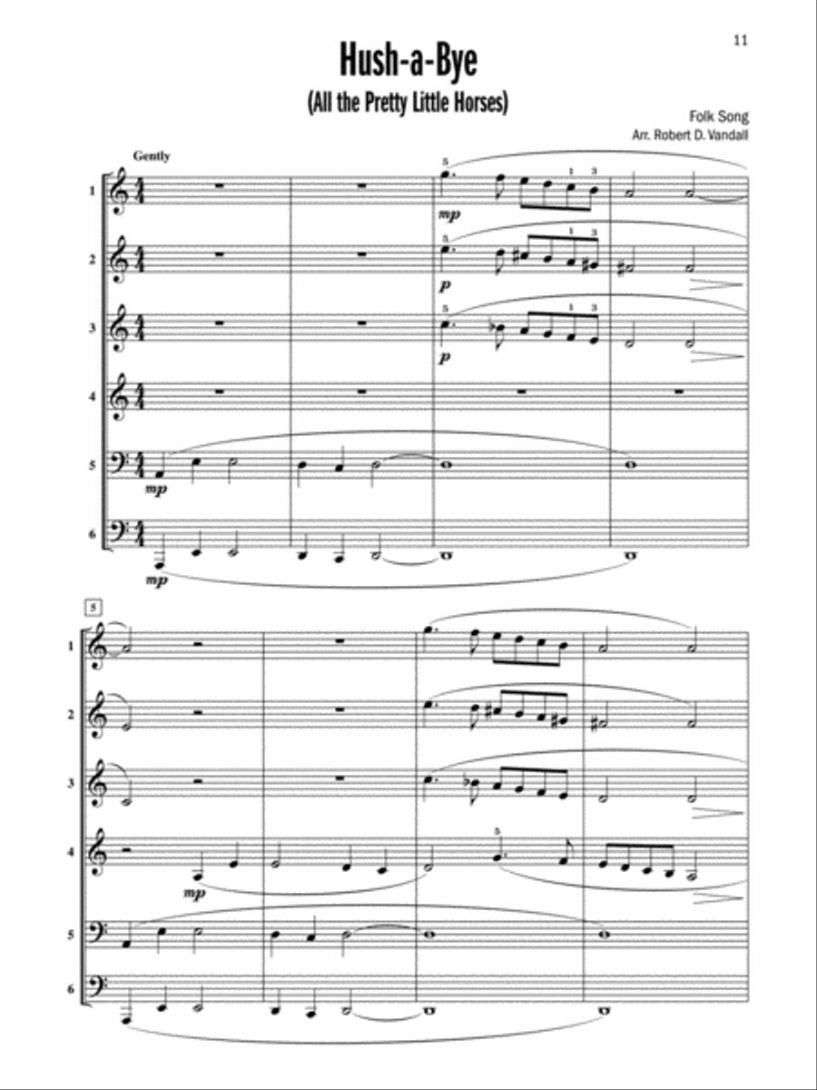 Celebrated Keyboard Ensembles Small Ensemble scores gallery preview page 3