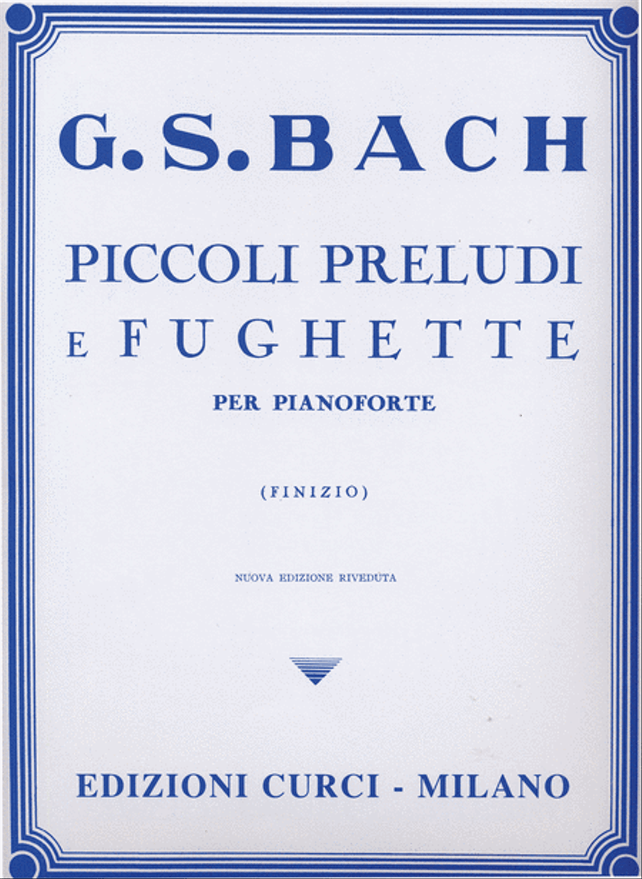 Piccoli preludi e fughette Piano Solo scores gallery preview page 1
