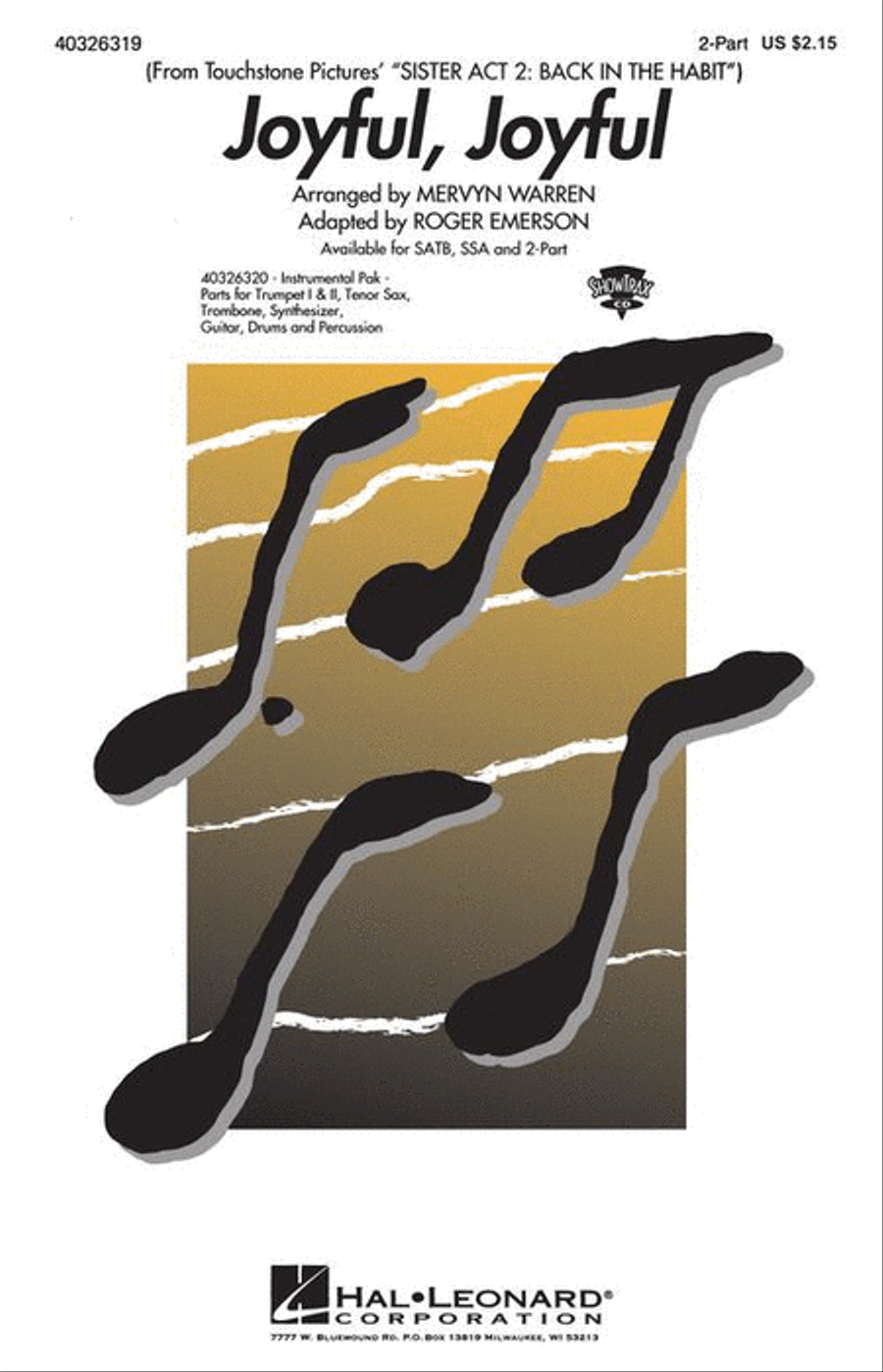Joyful, Joyful Joyful, Joyful 2-Part scores gallery preview page 2