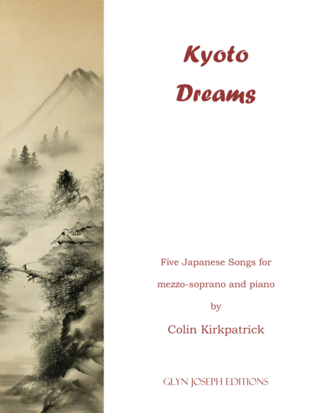 Kyoto Dreams. Five Japanese songs for mezzo-soprano and Piano image number null