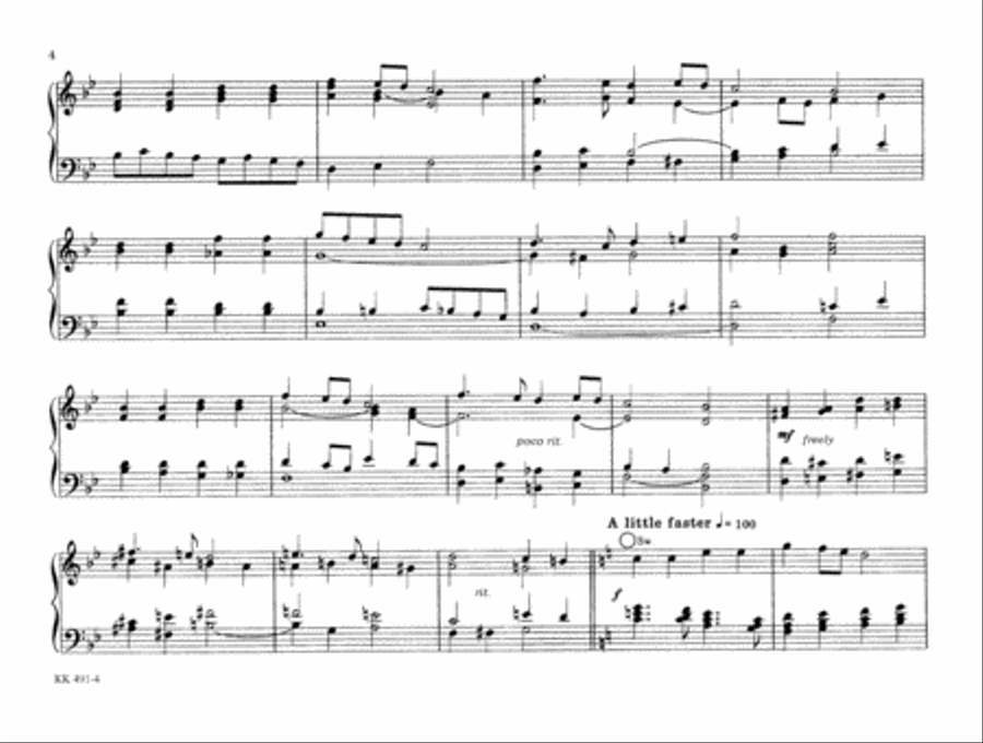 Pedal-less: Lenten Easter Collection Organ scores gallery preview page 6