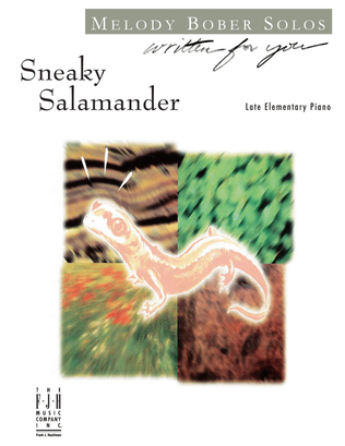 Book cover for Sneaky Salamander