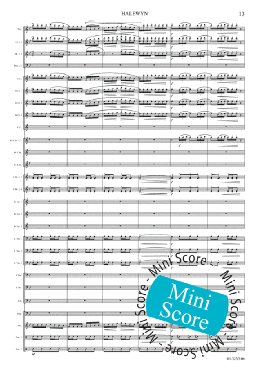 Halewijn Concert Band scores gallery preview page 19
