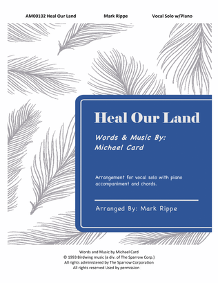 Book cover for Heal Our Land