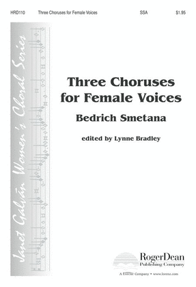 Book cover for Three Choruses for Female Voices